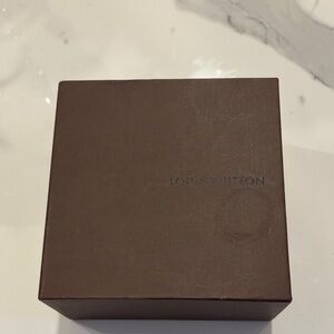 Vintage Louis Vuitton Dark Brown Box